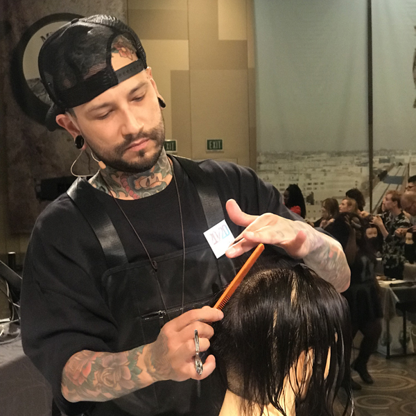 fern andong @fernthebarber paul mitchell education barber