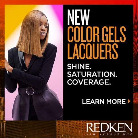 Redken Color Gels Lacquers Banner