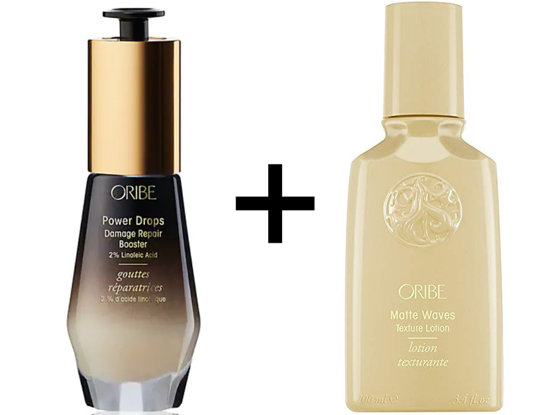 Oribe Power Drops Styling Quickie Video How-Tos Texture Product Cocktails