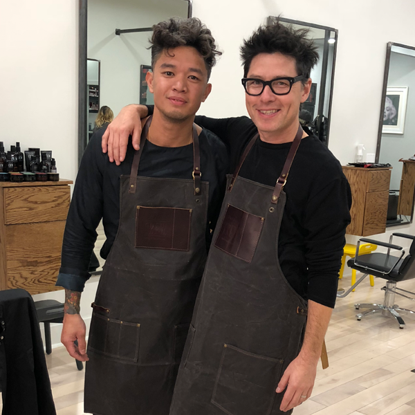 American Crew Mark Bustos Paul Wilson Men Barber Grooming Haircuts Short Hair Razor Cut Clippers Video Facebook Live