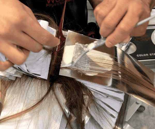 Brazilian Balayage Color Tips @romeufelipe Wella Professionals Blonde Brunette Hair Paint Techniques