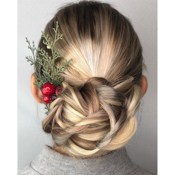 Holiday Updo Styling How To Instagram Video Annette Waligora @annette_updo_artist Alterna Haircare