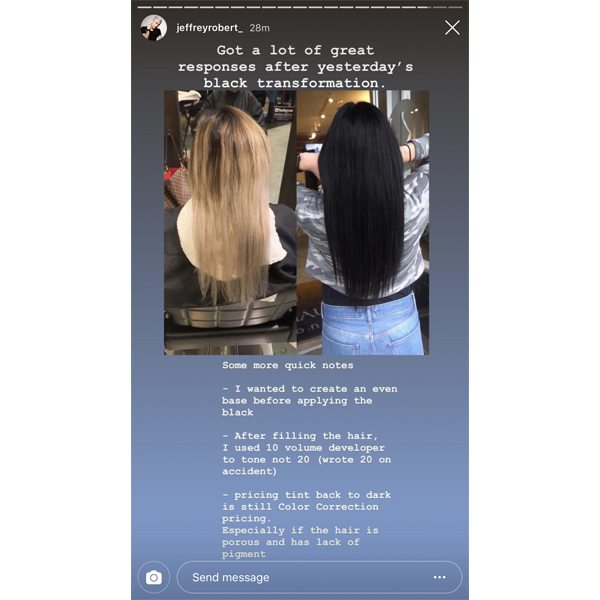Jeffrey Robert @jeffreyrobert_ Filling 101 Why You Should Fill Blonde Hair Before Going Darker Pre-Filling Tint Back Repigmenting Tressa Watercolors Intense Shampoos