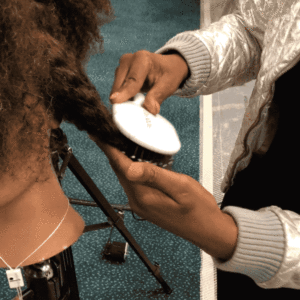 brushing, textured hair, natural hair