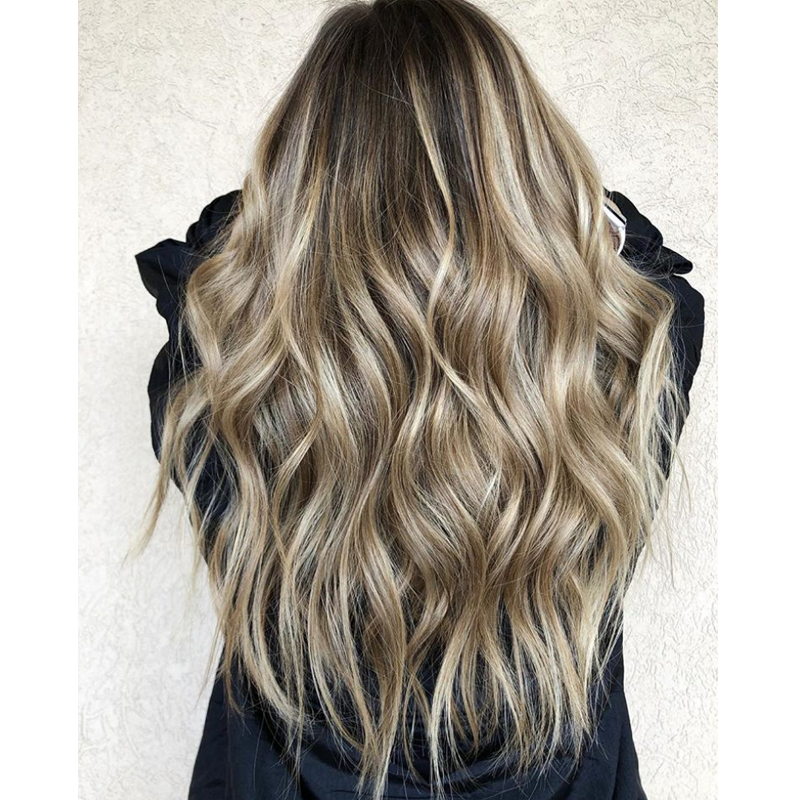 Balayage Color Tips Application @kristenlumiere L'anza Clay Decolorizer Hair Painting Techniques