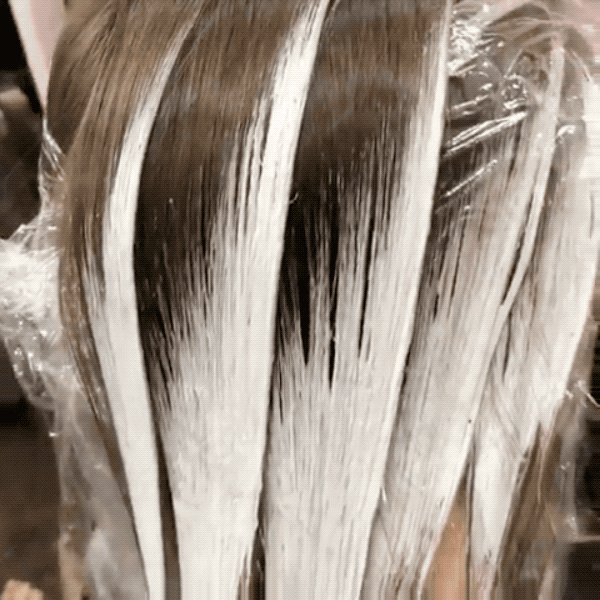 Balayage Color Tips Application @kristenlumiere L'anza Clay Decolorizer Hair Painting Techniques