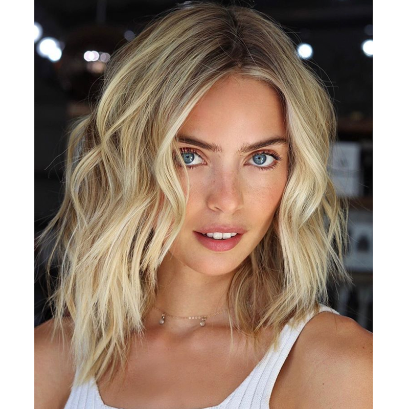 Lo Wheeler Davis IGK Hair Beachy Blonde Balayage Hair Painting Styling Waves Tips