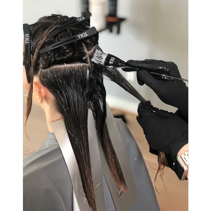 Balayage Toning Color Tips Hair Paint TIGI Professional Renee Valerie Wes Palmer @wesdoeshair