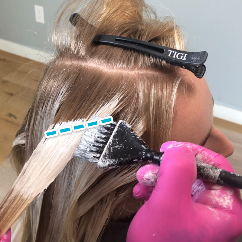 Balayage Toning Color Tips Hair Paint TIGI Professional Renee Valerie Wes Palmer @wesdoeshair