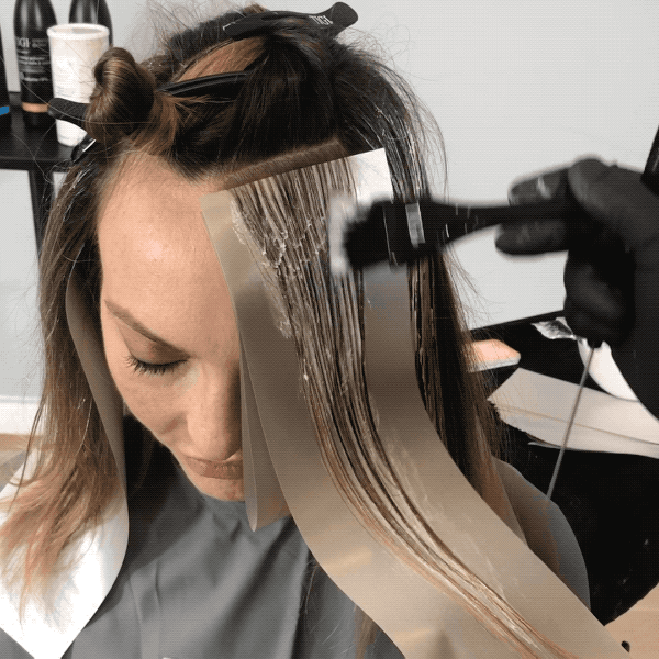 Balayage Toning Color Tips Hair Paint TIGI Professional Renee Valerie Wes Palmer @wesdoeshair