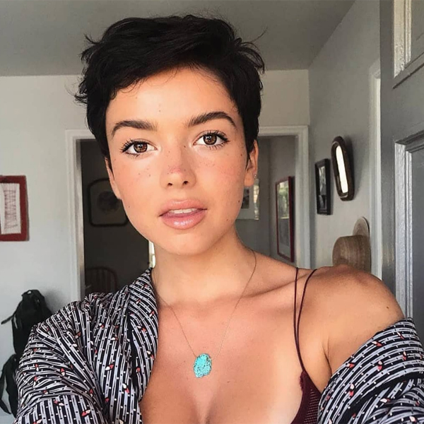 very short pixie cut for round face textured messy pixie cut