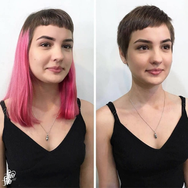 very short pixie cut for round face transformation short choppy pixie haircuts