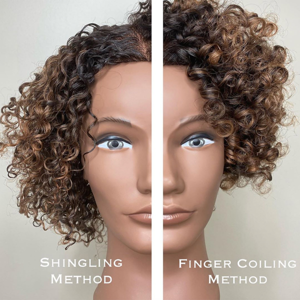 Facebook Live MIZANI Jamal Edmonds @lamajbackwards Watch Finger Coiling Shingling Methods For Wash N Go Techniques Textured Hair Curls Curly