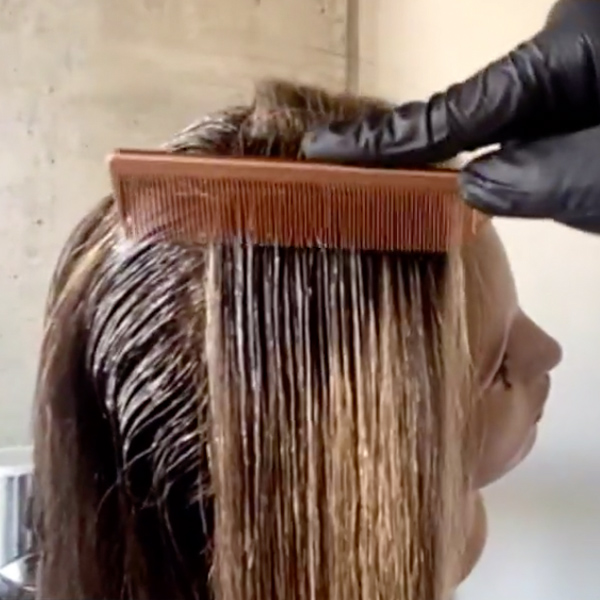Gray Coverage Blonde Partial Highlights Base and Money Piece Toner How To Video Alfaparf Milano Cassie Siskovic @cassisiskovic
