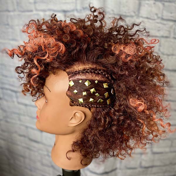 how to braid curly hair by the salon by instyle