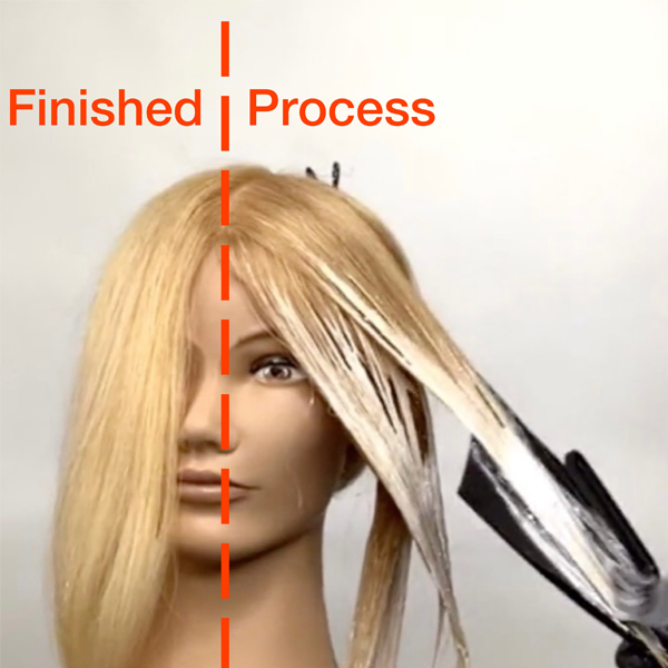 pink balayage hair painting tutorial wella color charm luis rodriguez root smudge how-to facebook live