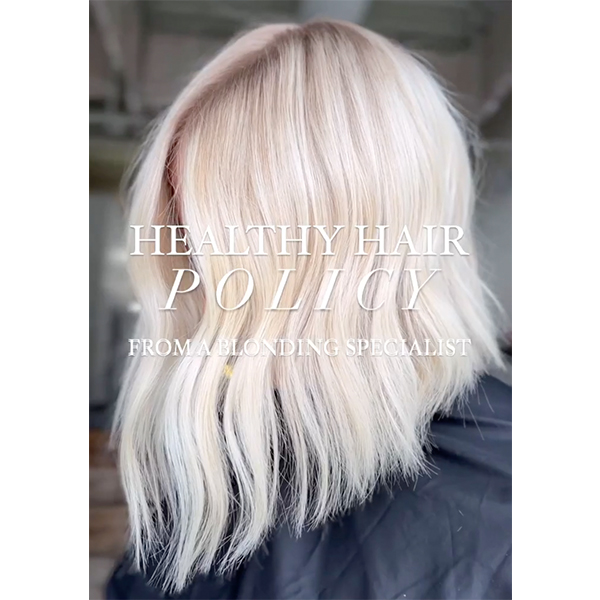 colorists stylists enforce a healthy hair policy trim or treatment blonde services redken abc acidic bonding concentrate 5 minute liquid mask tutorial