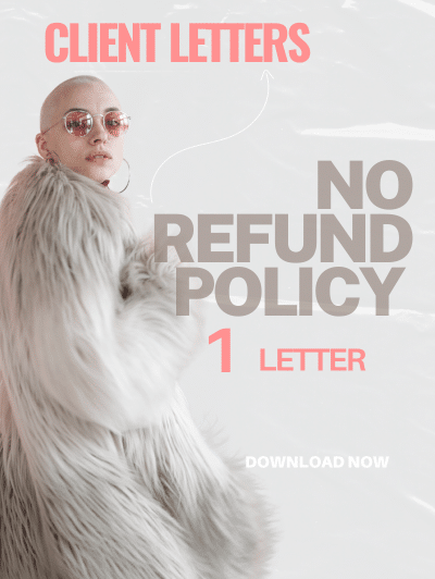 No Refund Policy