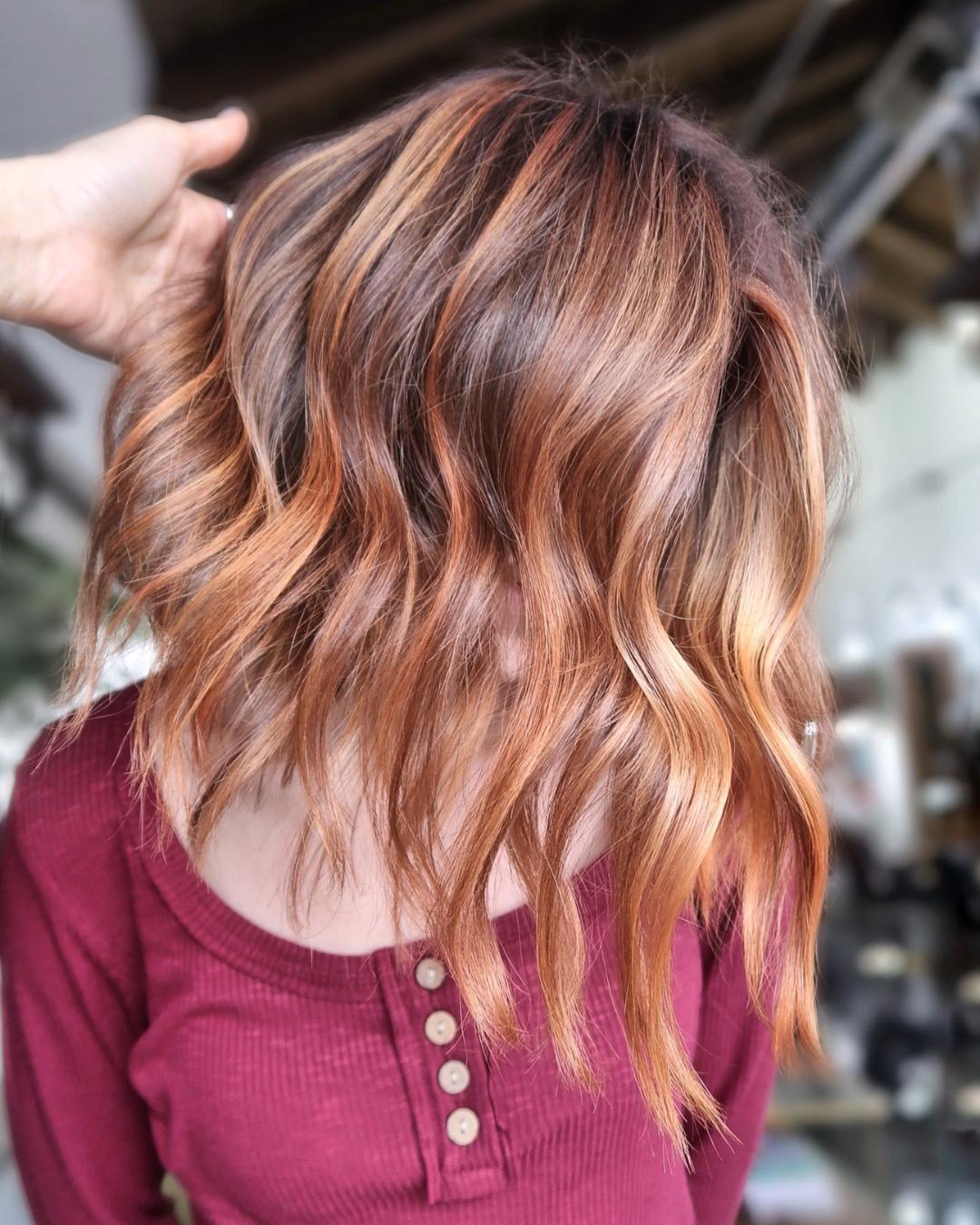 copper bob Photo Credit Instagram via @larisadoll