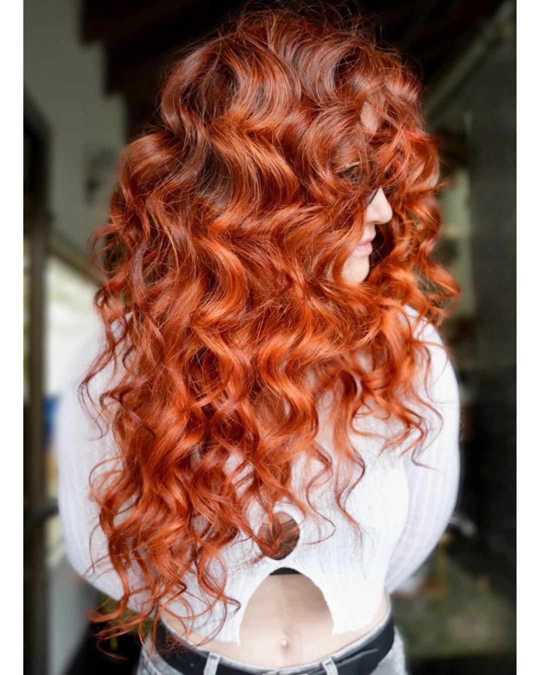 copper curls Photo Credit Instagram via @larisadoll