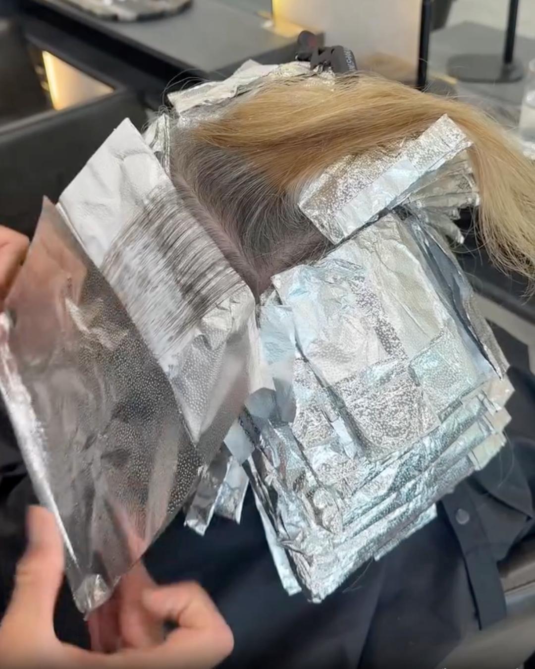 platinum card foils 2 Photo Credit Instagram via @kainevakaihair
