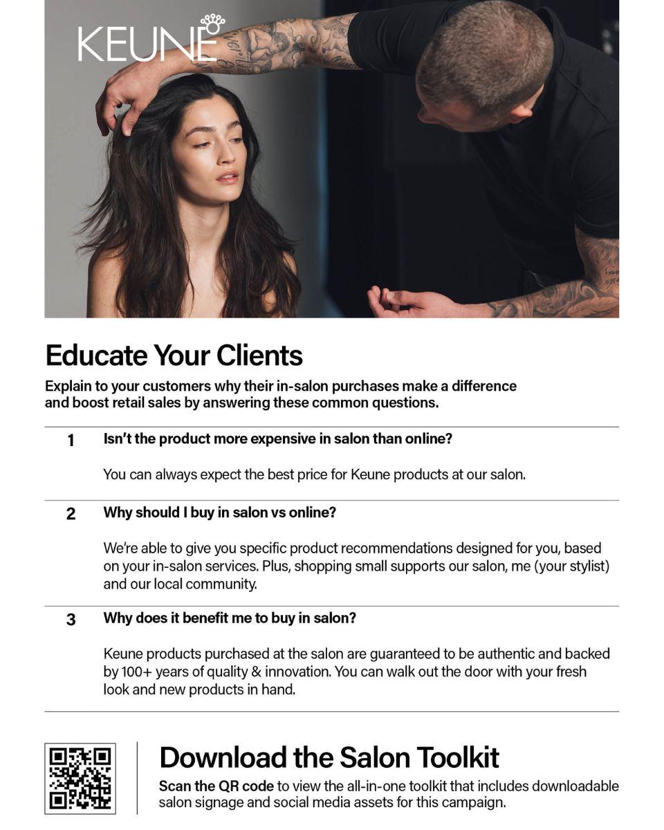 Keune’s “Shop Small, Care Big” Campaign Helps Salons Drive Retail Sales (2)