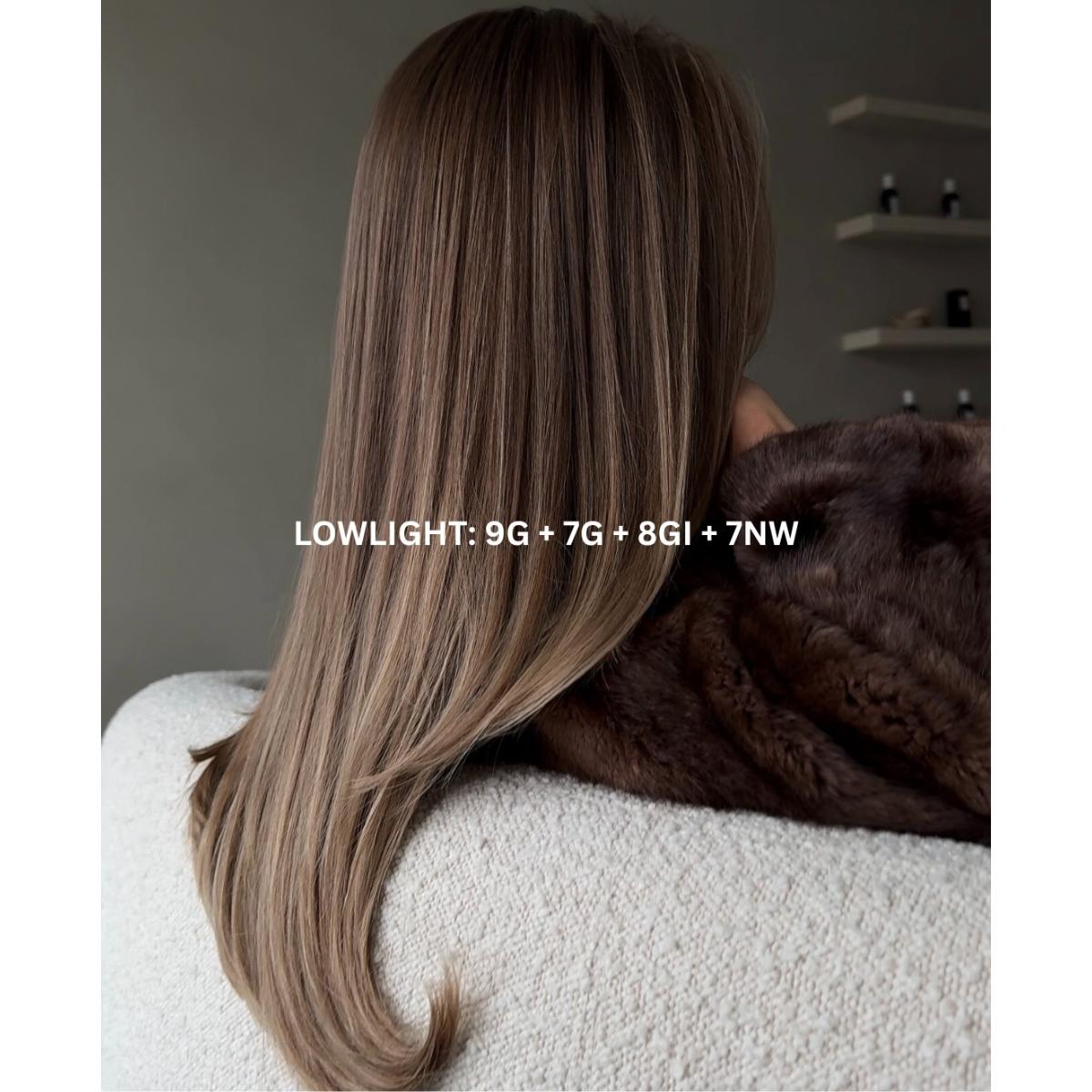 brown butter blonde hair lowlight formula Photo Credit Instagram via @taya.hair