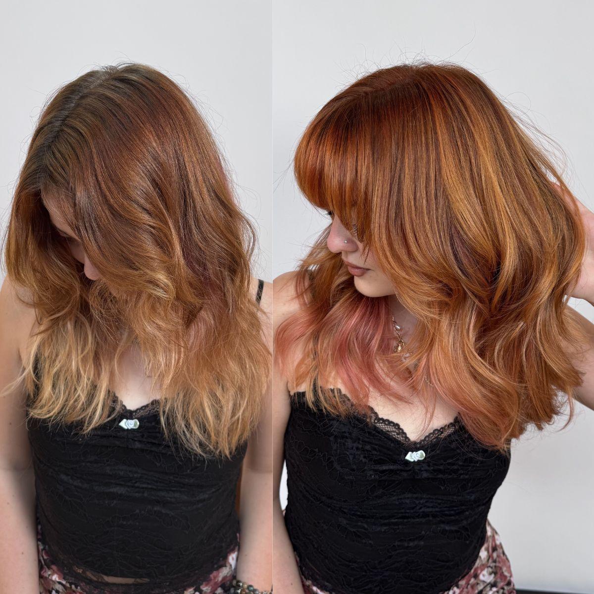 GINGER SPICE LINDSEY OLSEN BEFORE-AFTER (1)