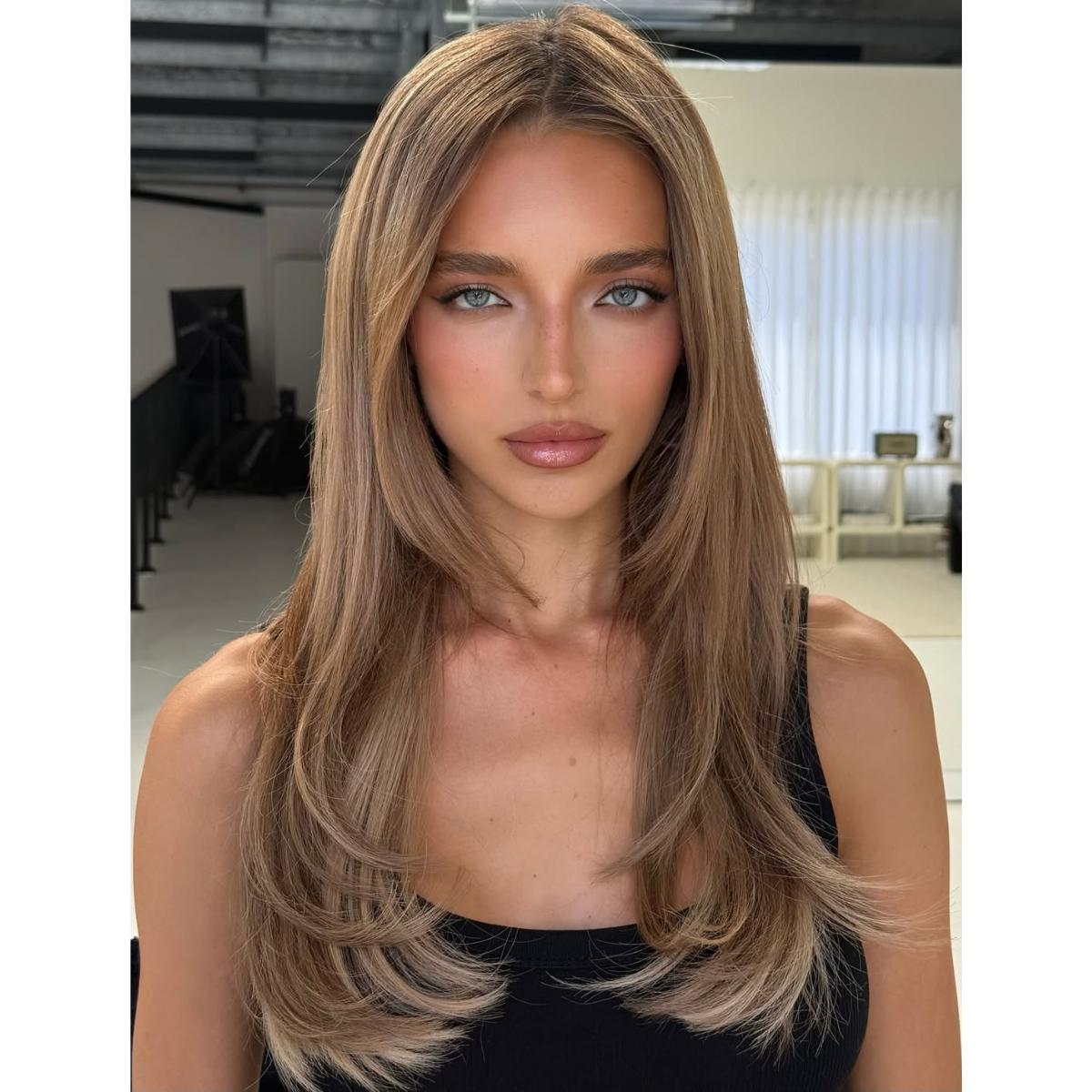 brown butter blonde blowout