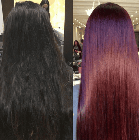 Jet Black to Multidimensional Red