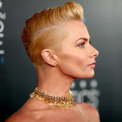 Jamie Pressly's Braided Faux Hawk - Farouk