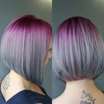 gray and Purple Fusion