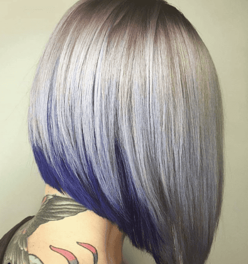 Violet Dipped Blonde