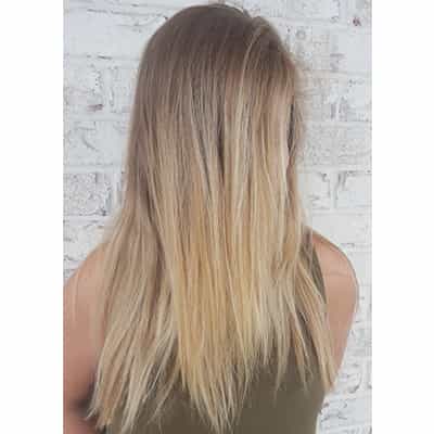 Before Silver Balayage
