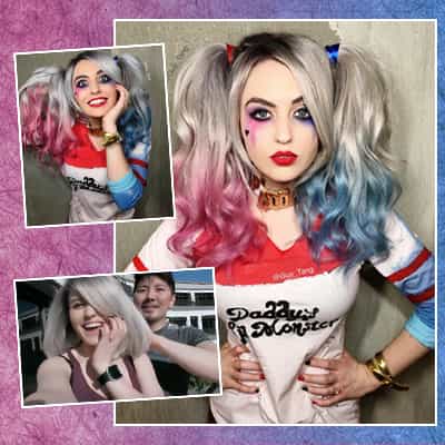 Harley Quinn Haircolor