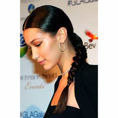 Bella Hadid's Knotted Ponytail - Alterna Haircare