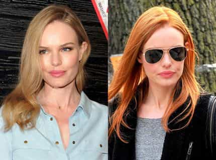 Kate Bosworth Goes More Red - AVEDA