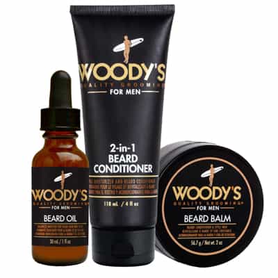 Woody's 2-In-1 Beard Conditioner Beard Oil and Beard Balm