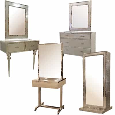 Stainless Steel Styling Stations From Minerva Beauty