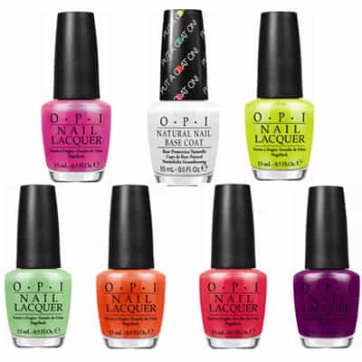6 New Neons + White Base Coat From OPI