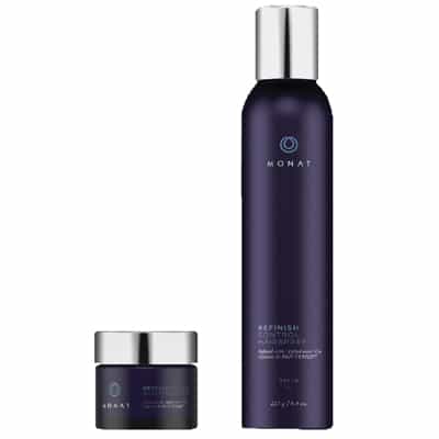 MONAT ReStyle Instant Sculpting Taffy and ReFinish Control Hairspray