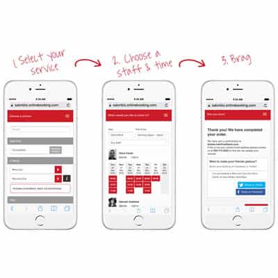 BookingOnline From SalonBiz