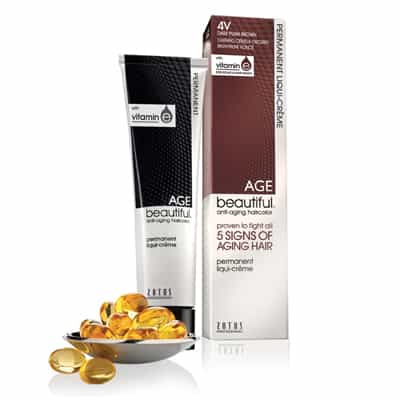 AGEbeautiful Permanent Liquid and Liqui-Crème Haircolor From Zotos