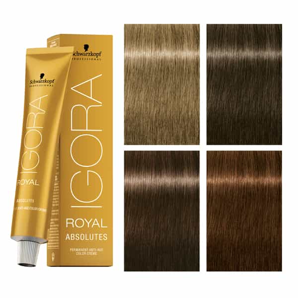 Age Defying Color: IGORA® ROYAL ABSOLUTES Expands Collection With 4 New Shades