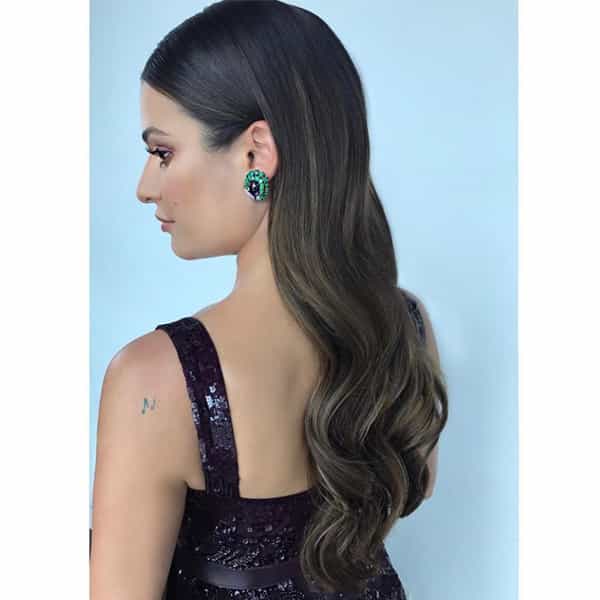 Lea-Michele’s-Pretty-Polished-Waves-1