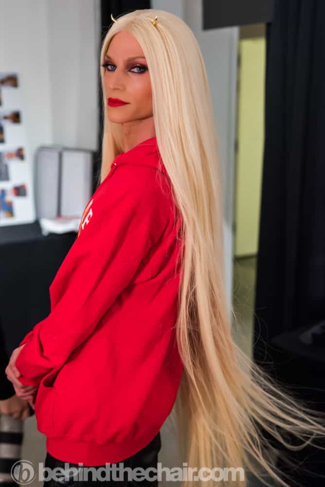 The Blonds FW18 Hair by Kien Hoang for Oribe and Nails by Jan Arnold for CND
