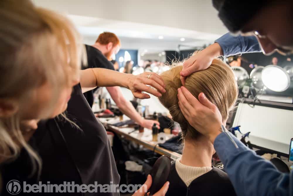 The Blonds FW18 Hair by Kien Hoang for Oribe and Nails by Jan Arnold for CND
