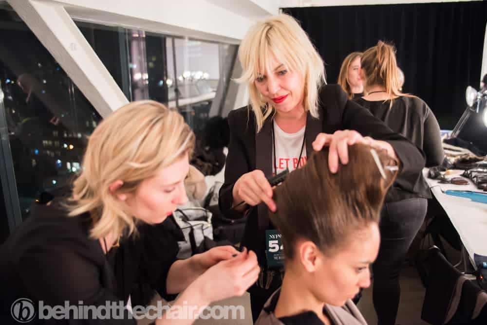 The Blonds FW18 Hair by Kien Hoang for Oribe and Nails by Jan Arnold for CND
