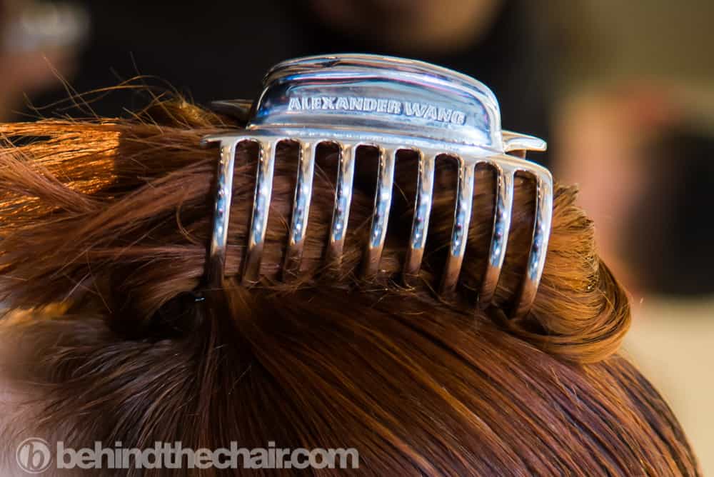 Alexander Wang FW18 Hair by Guido Palau for Redken and Nails by essie
