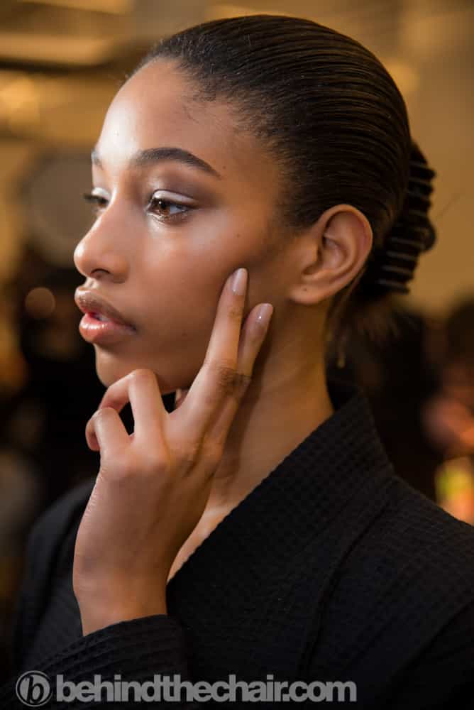 Alexander Wang FW18 Hair by Guido Palau for Redken and Nails by essie
